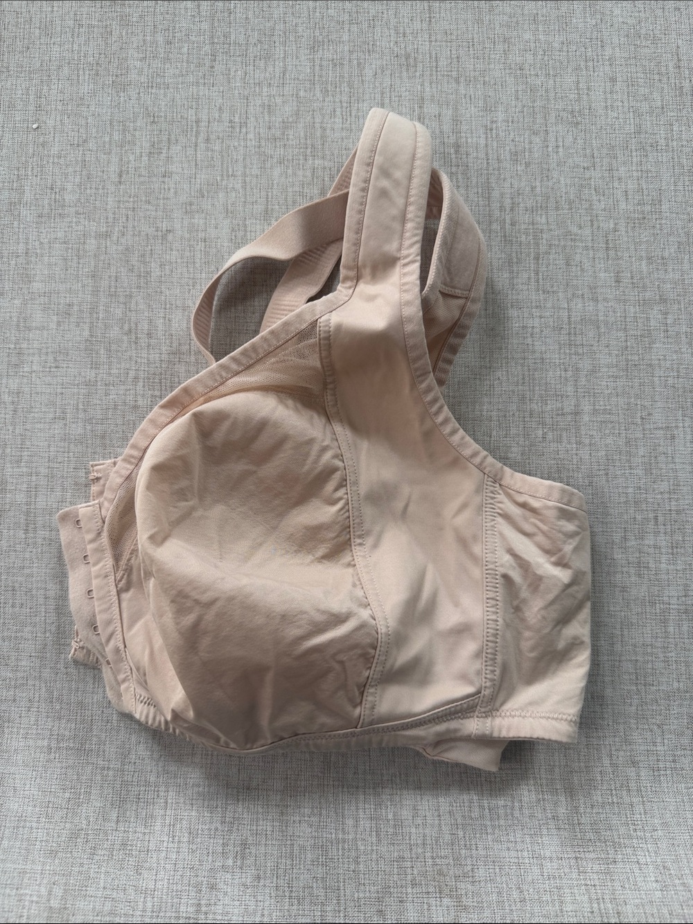 Understance Adina Spacer Air Wireless Bra Unlined Nude Champagne size 48D - Picture 8 of 10